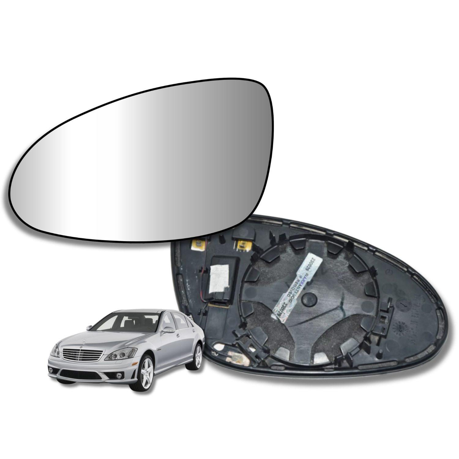 Mercedes Benz S500 2005-2009 Luneta espejo retrovisor Original - Image 3