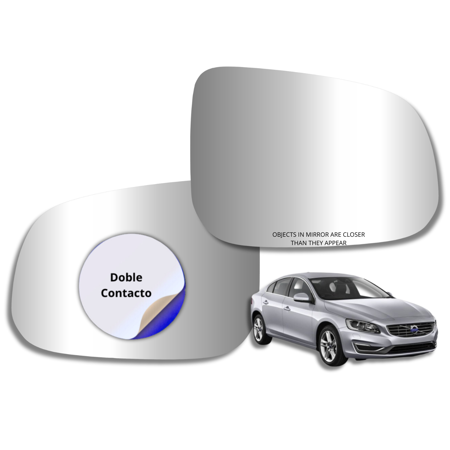 Volvo S60 2012-2022 Luneta espejo retrovisor Alternativo - Image 2