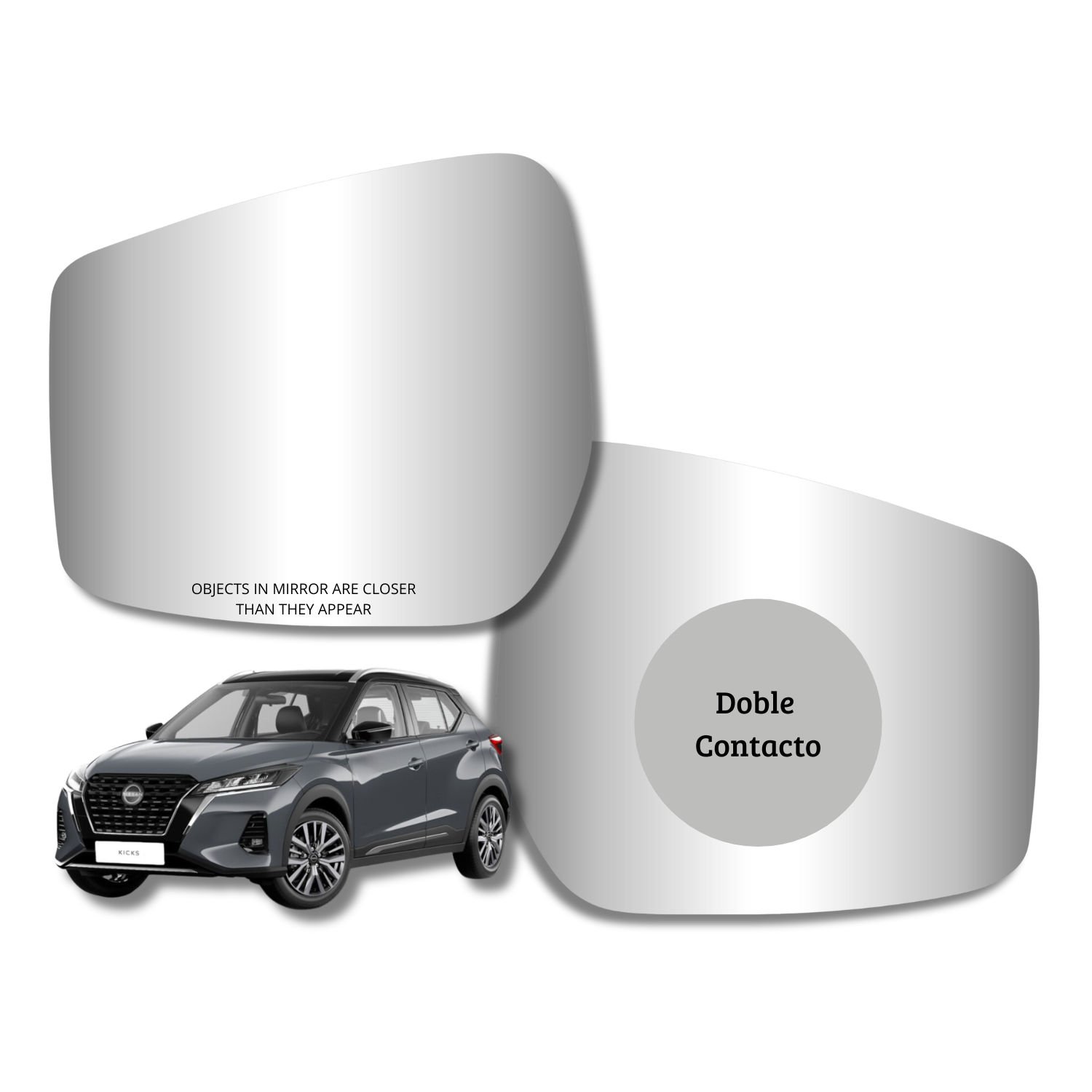 Nissan Kicks 2016-2025 Alternativo Luneta espejo retrovisor - Image 4