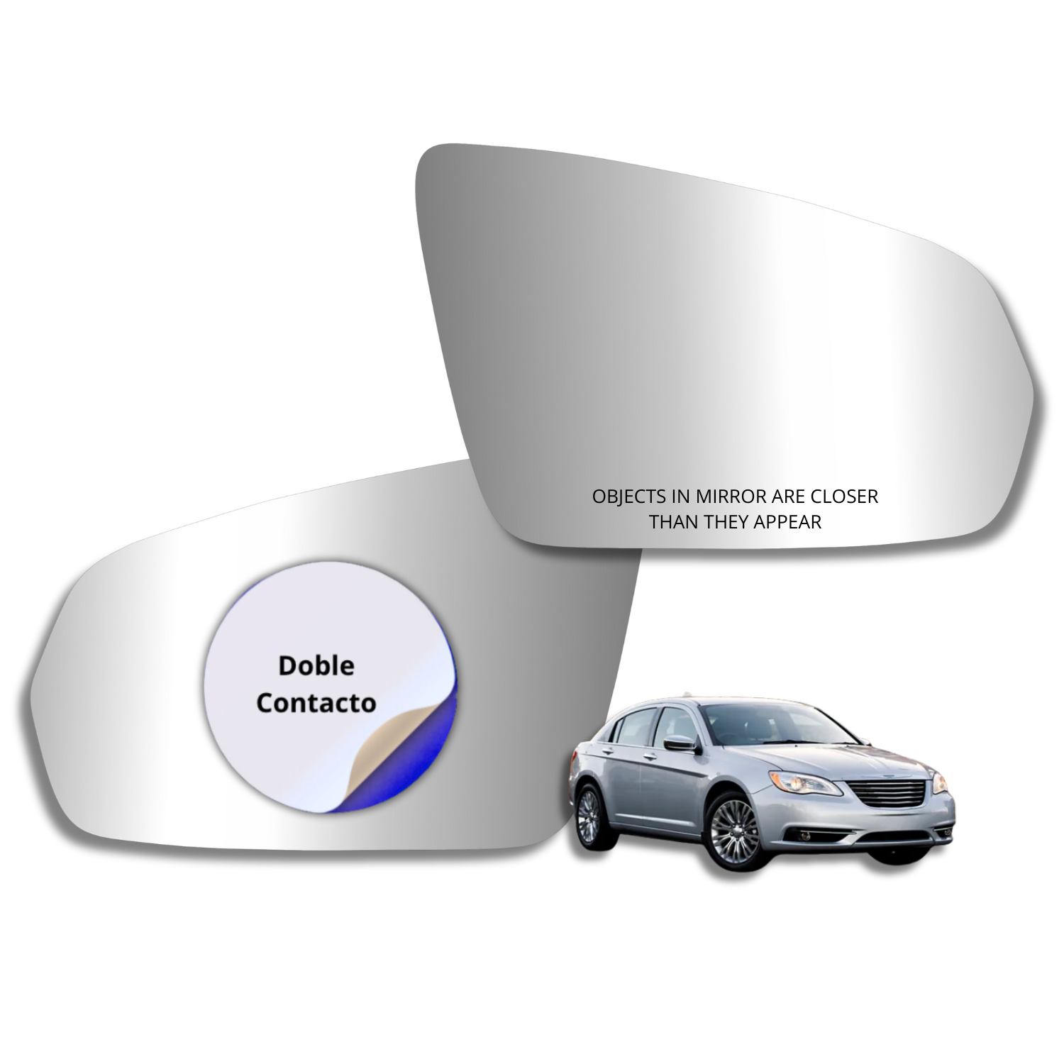 Chrysler Sebring 2006-2012 Luneta espejo retrovisor Alternativo - Image 2