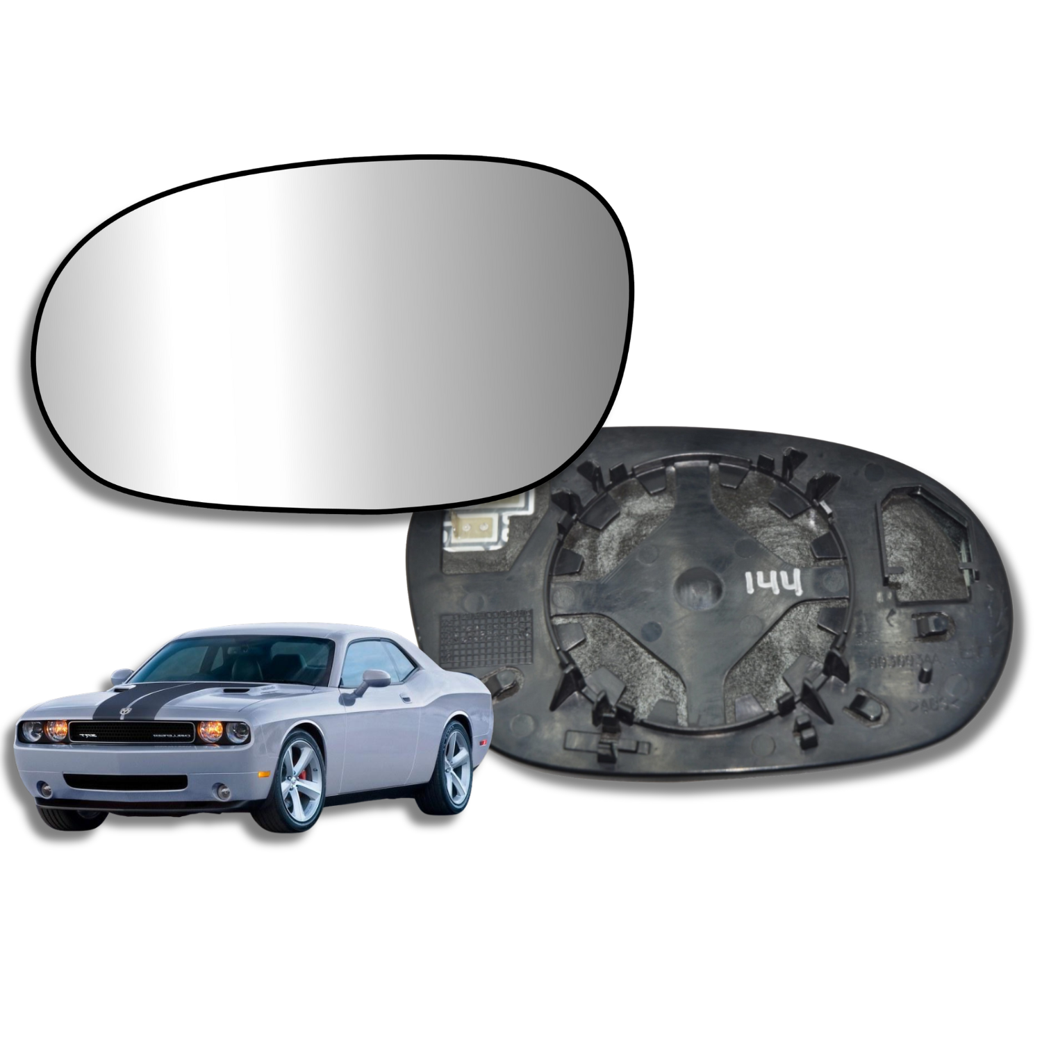 Dodge Challenger 2008-2013 Luneta espejo retrovisor Original