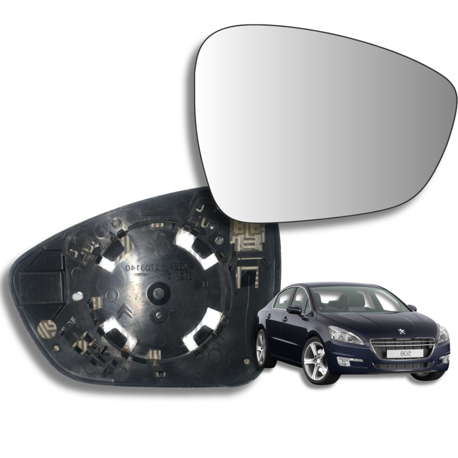Peugeot 508 2010-2016 Luneta espejo retrovisor Original - Image 2