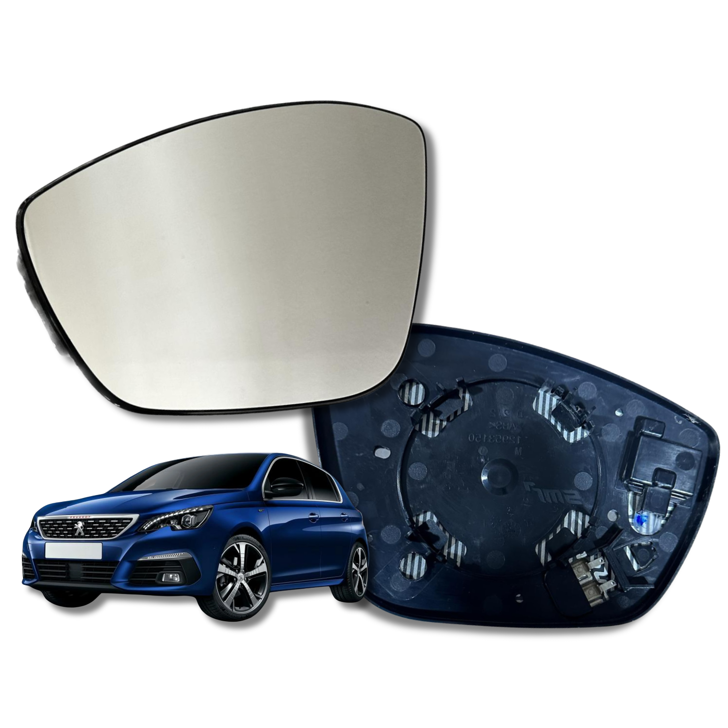 Peugeot 308 2014-2021 Luneta espejo retrovisor Original - Image 4