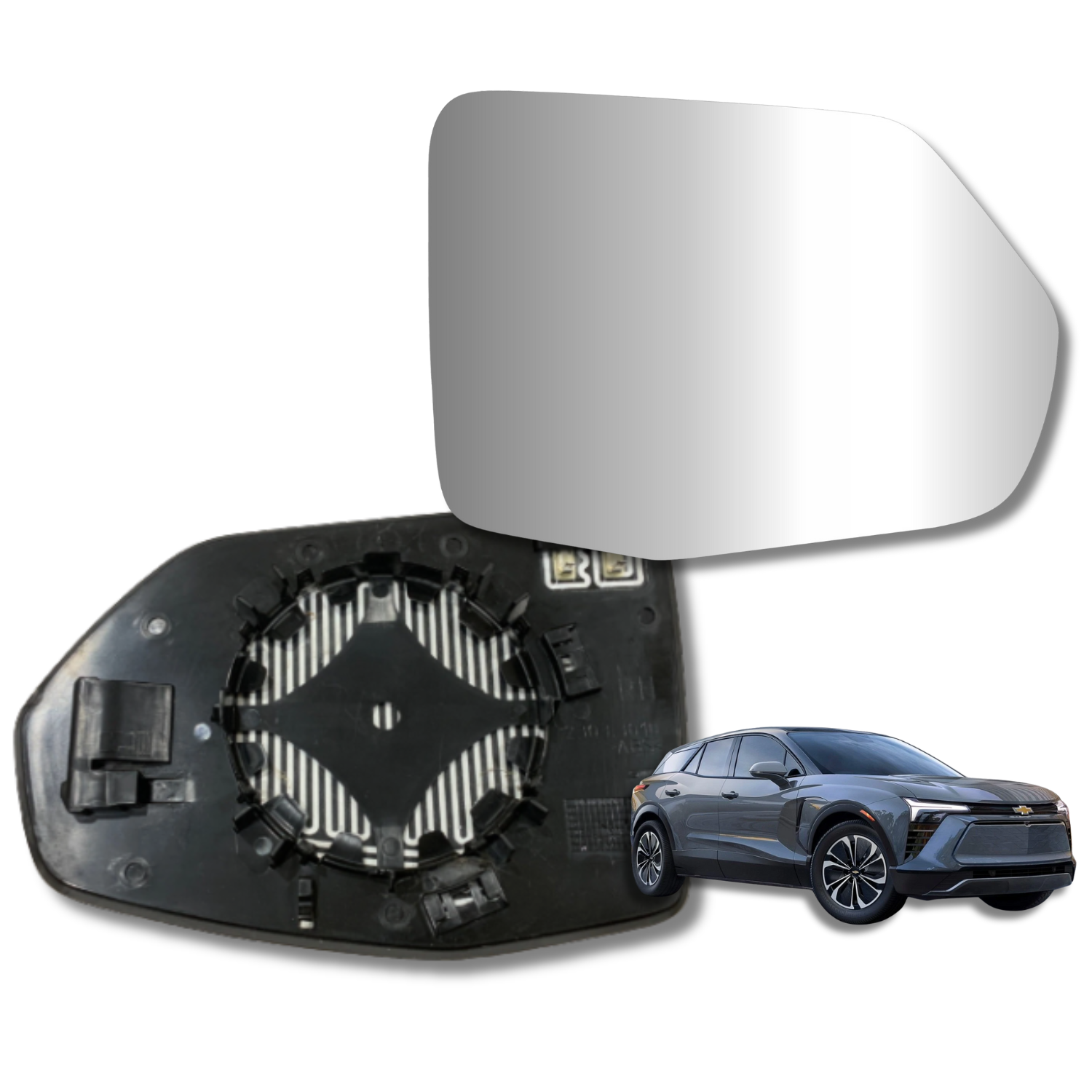 Chevrolet Blazer EV 2023-2024 Luneta Espejo Retrovisor Sin sensor - Image 2