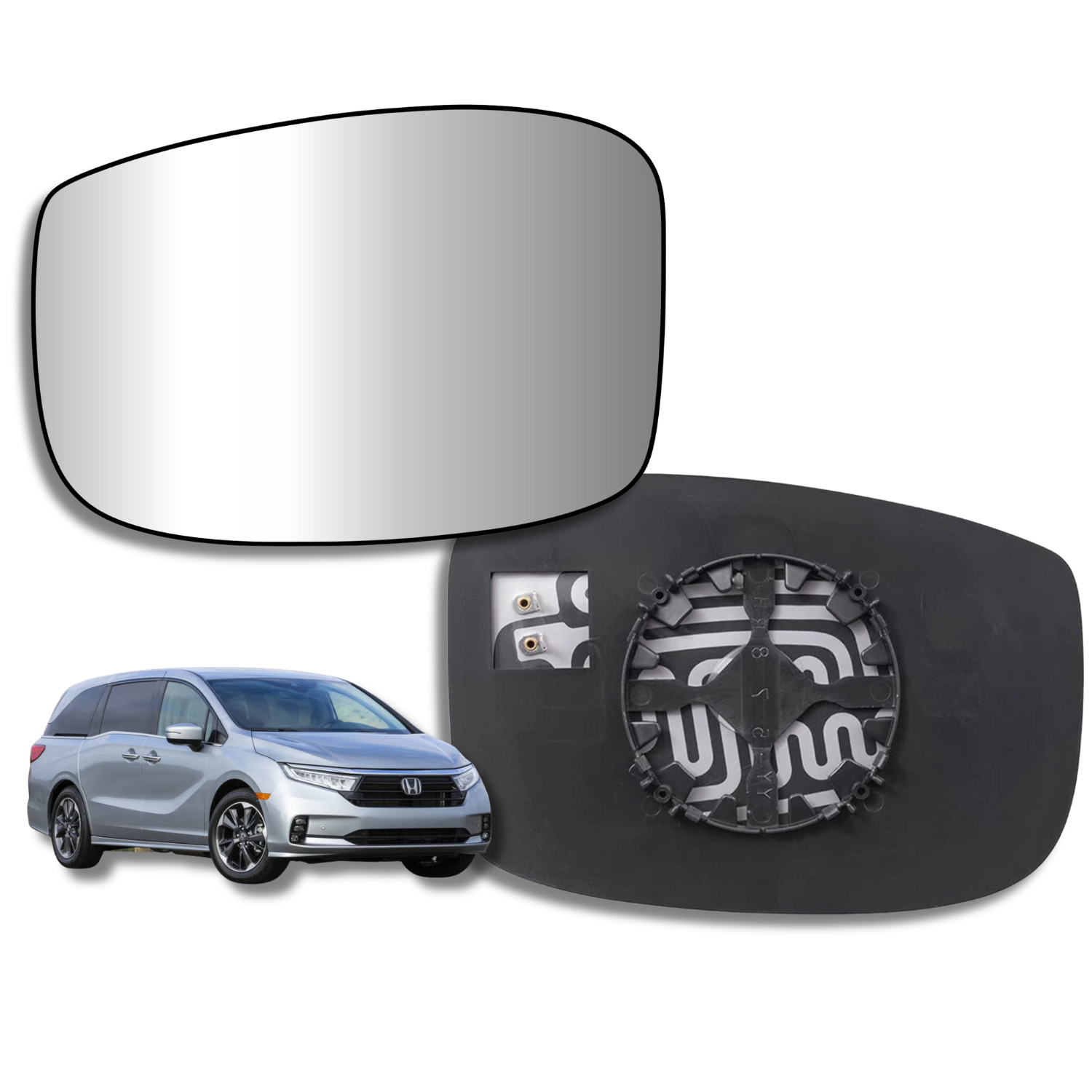 Honda Odyssey 2017-2023 Luneta Espejo Retrovisor Original