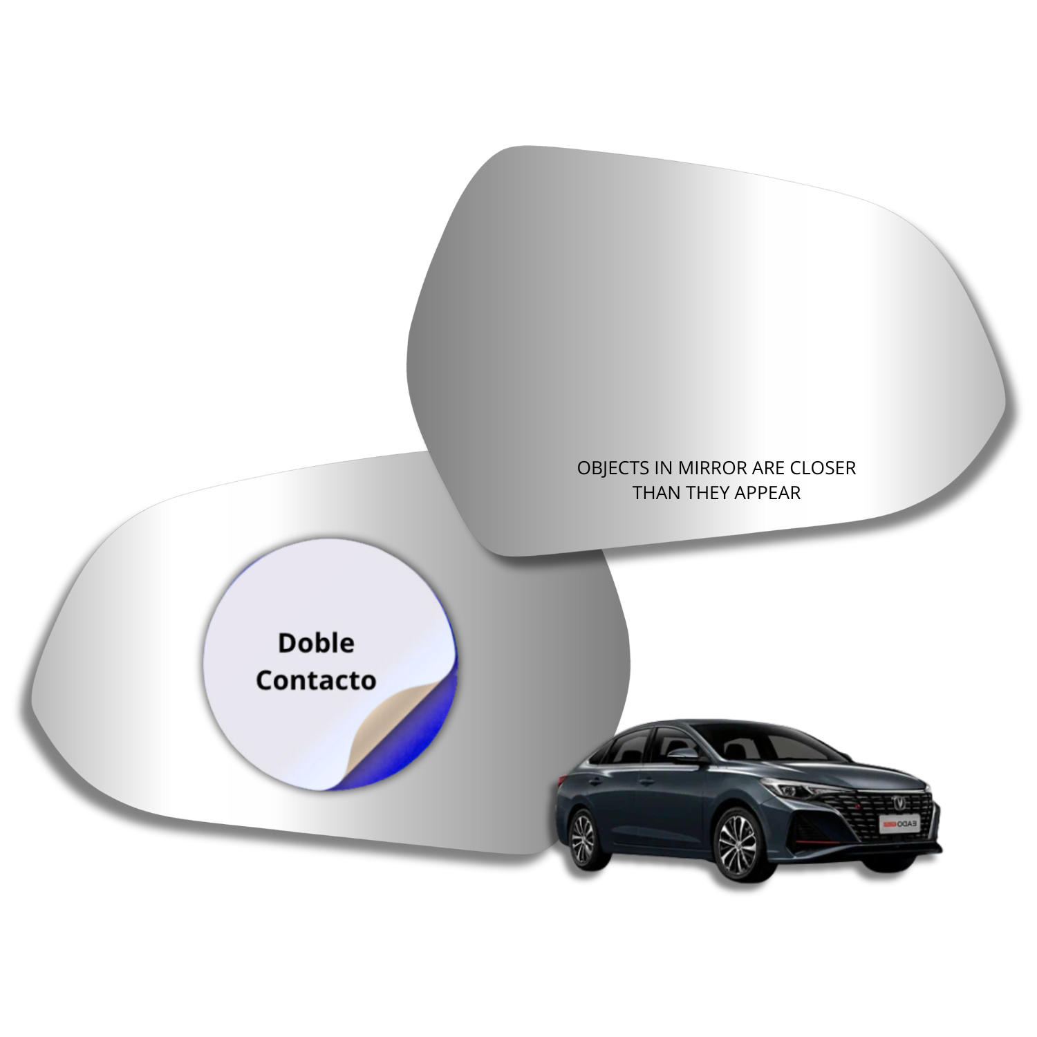 Changan Eado 2014-2023 Verificar con foto Luneta espejo retrovisor Alternativo - Image 2