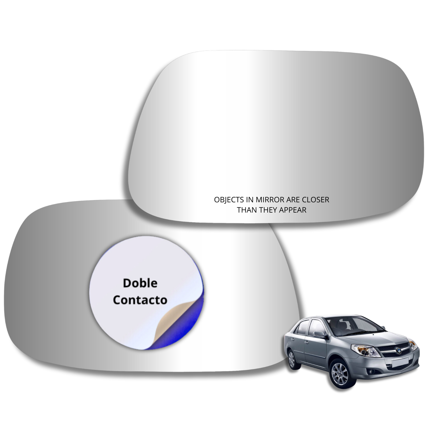 Geely MK 2005- Luneta espejo retrovisor Alternativo - Image 2