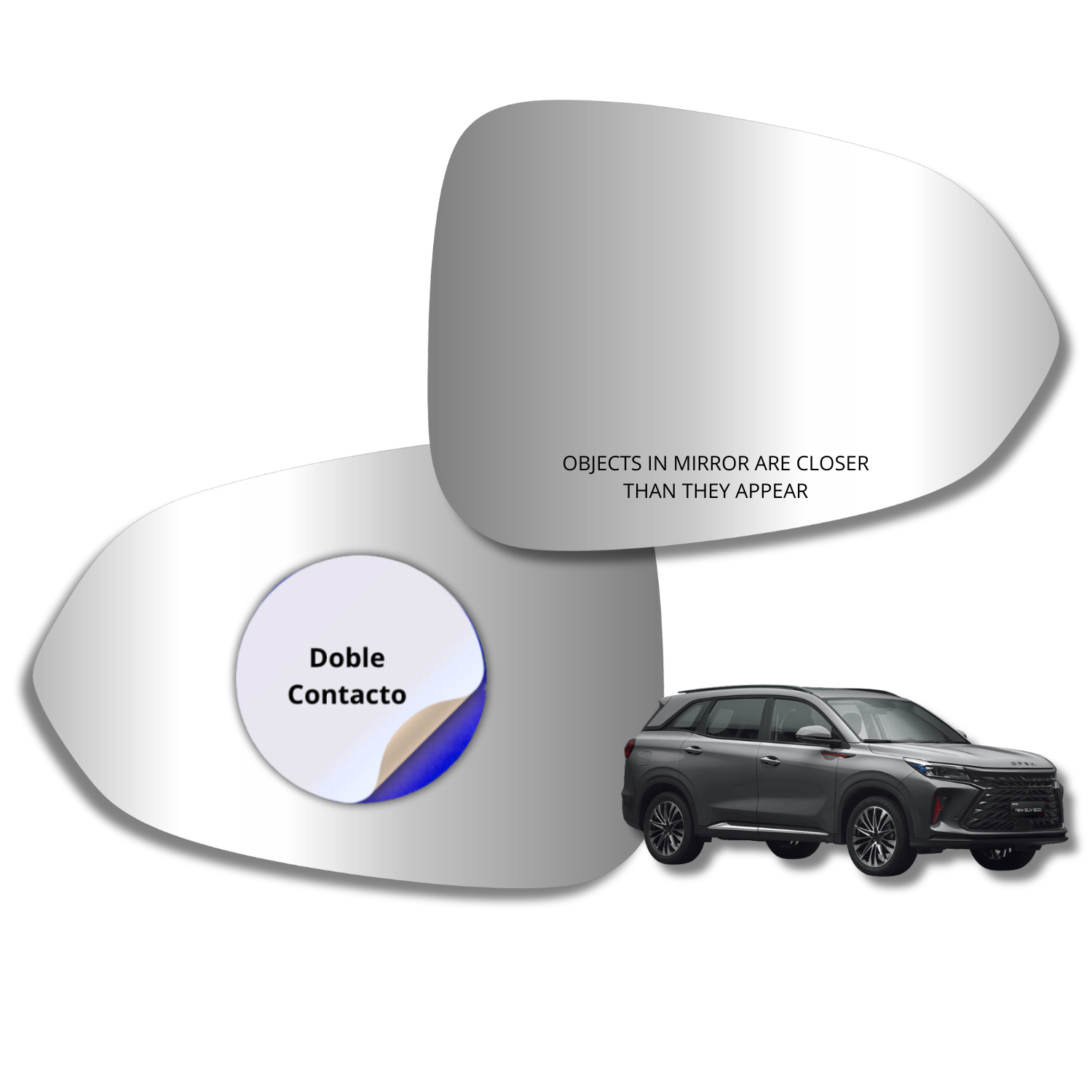 DFSK Suv 600 2023- Luneta Espejo Retrovisor Alternativo - Image 2