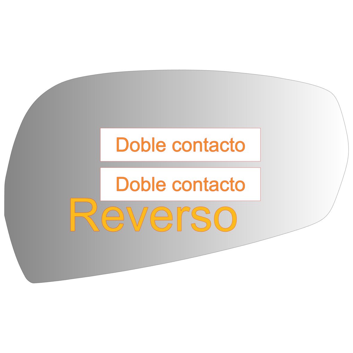 MG 550 2010-2022 Luneta espejo retrovisor Alternativo - Image 4