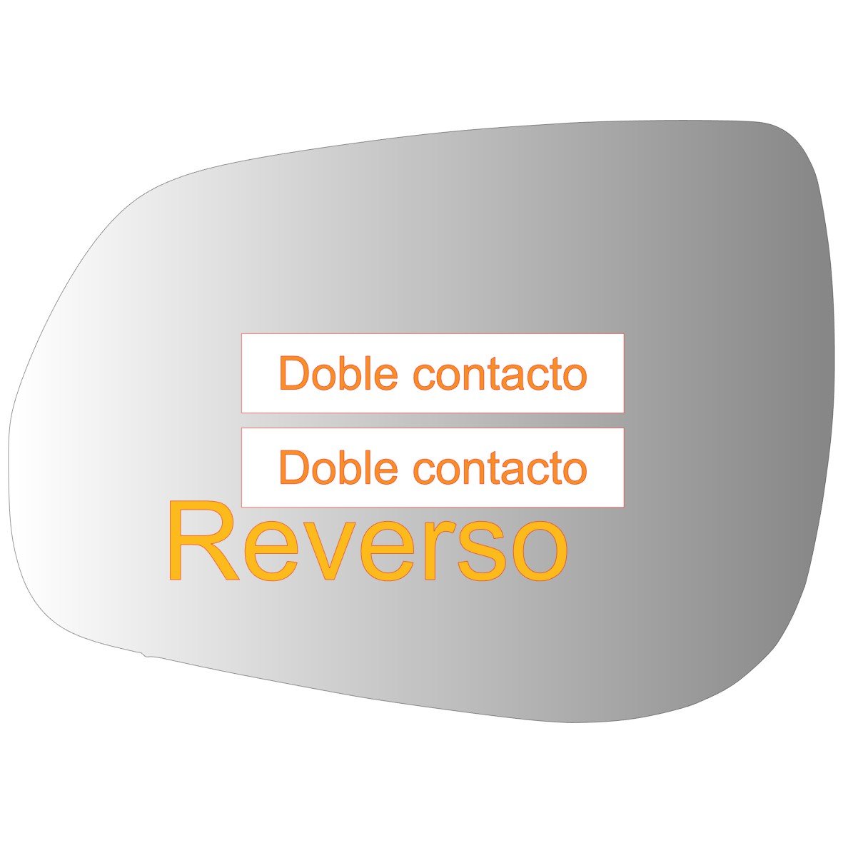 Great Wall Voleex C30 2010-2017 Luneta espejo retrovisor Alternativo - Image 3