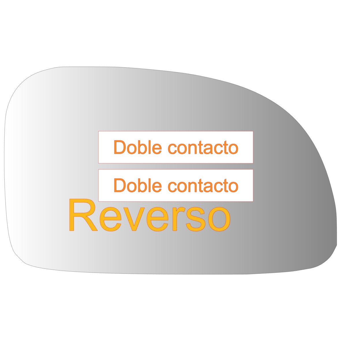 Daewoo Rezzo 2001-2008 Luneta espejo retrovisor Alternativo - Image 4