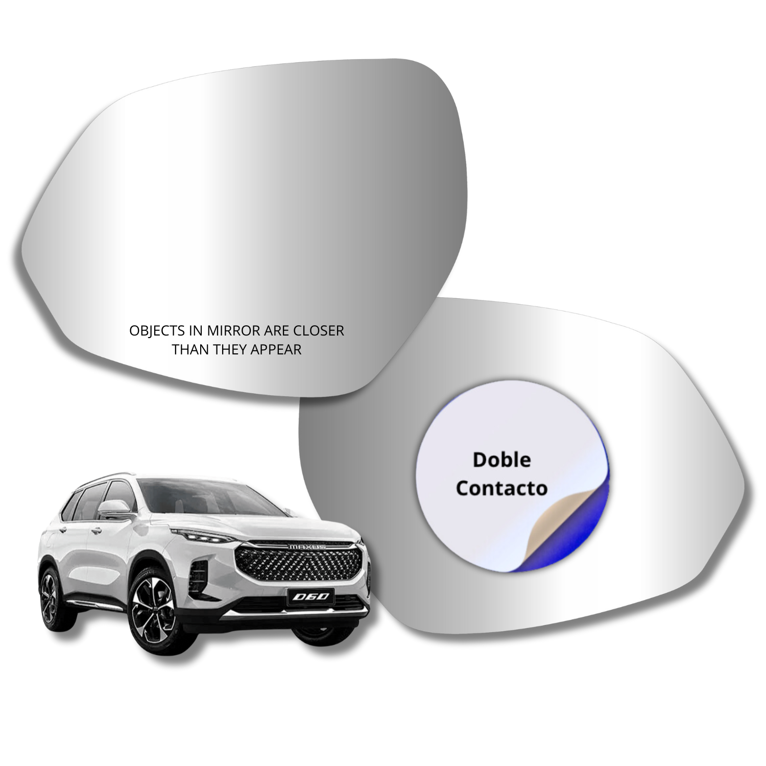 Maxus D60 2024-2025 Luneta espejo retrovisor Alternativo