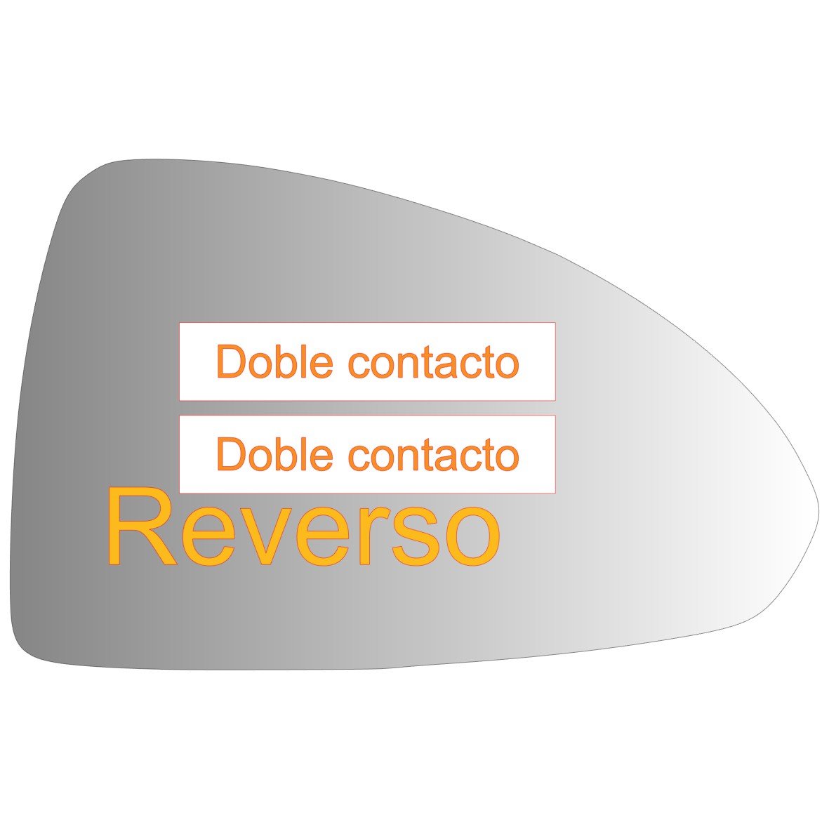 Opel Corsa 2006-2014 Luneta espejo retrovisor Alternativo - Image 4