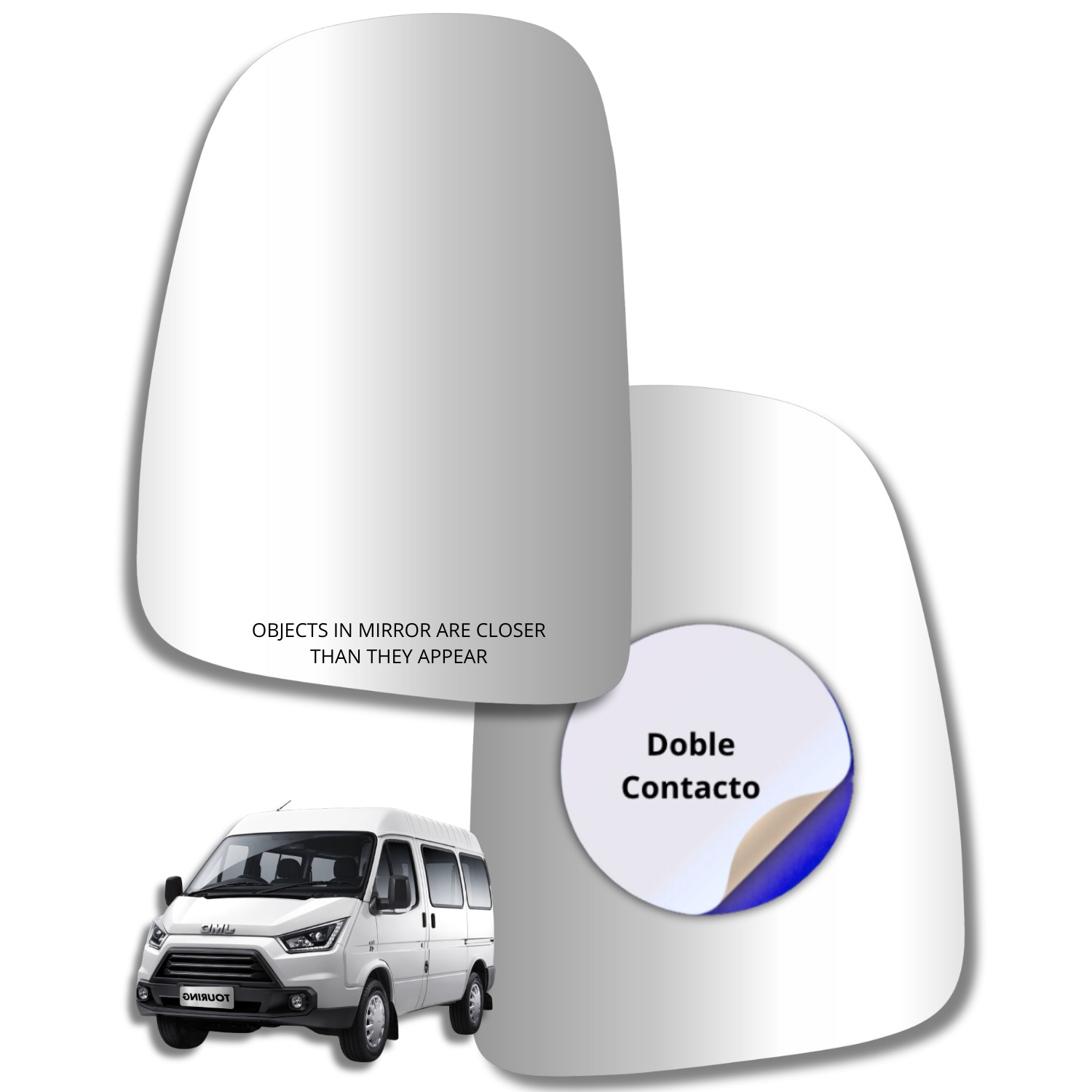 JMC Touring 2018-2023 Luneta espejo retrovisor Alternativo