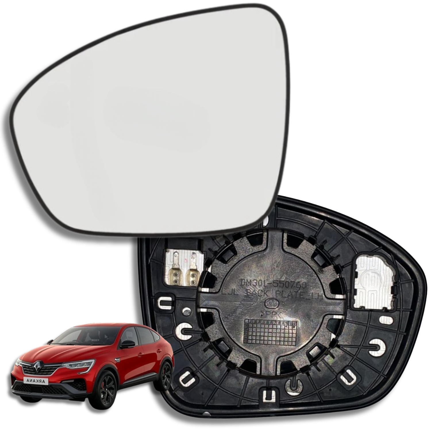 Renault Arkana 2019-2023 Luneta espejo retrovisor Original - Image 3