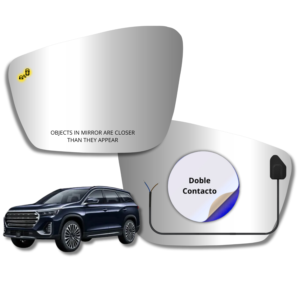 Jetour X90 2023-2025 Luneta Espejo Retrovisor Alternativo Sensor de Punto Ciego