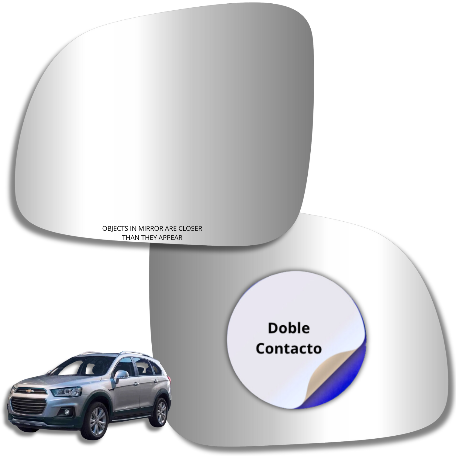 Chevrolet Captiva 2007-2018 Luneta espejo retrovisor Alternativo - Image 3