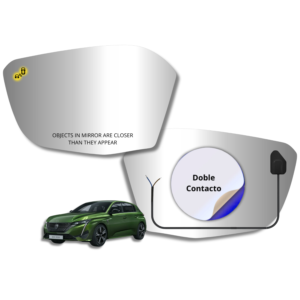 Peugeot 308 2022-2025 Luneta espejo retrovisor Alternativo