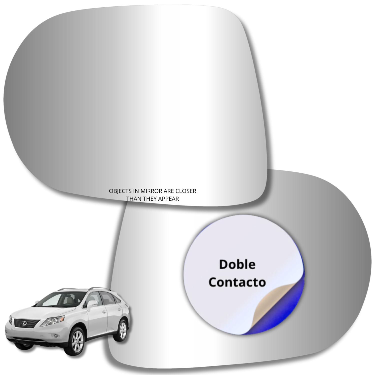 Lexus RX450 2009-2014 Luneta espejo retrovisor Alternativo - Image 3