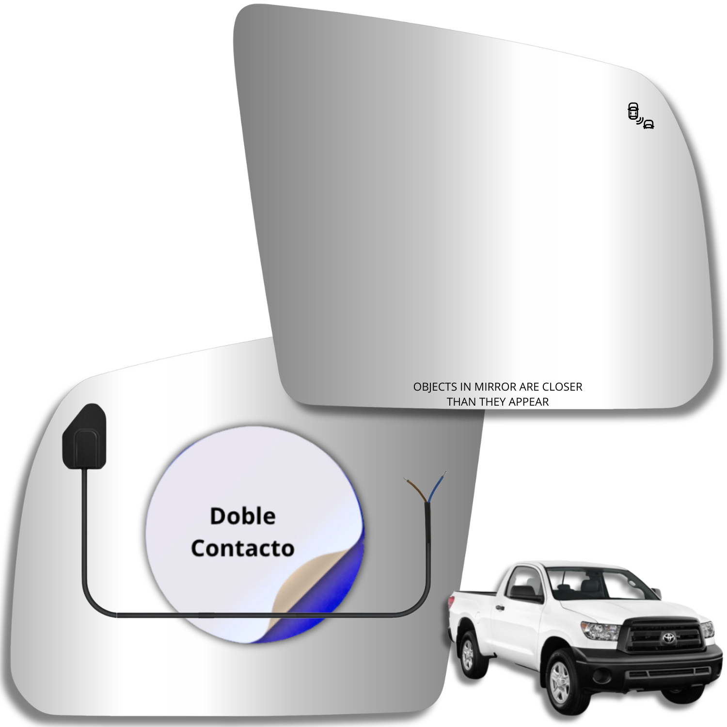 Toyota Tundra 2007-2013 espejo retrovisor Alternativo - Image 2