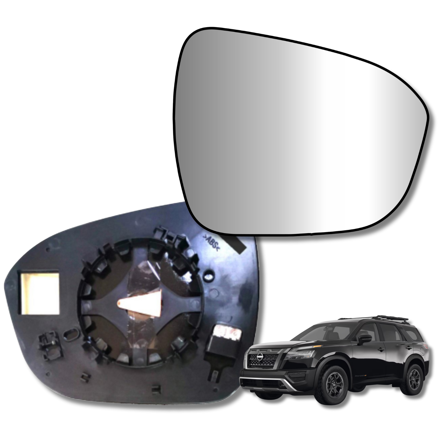 Nissan Pathfinder 2023-2025 Luneta espejo retrovisor Original - Image 2