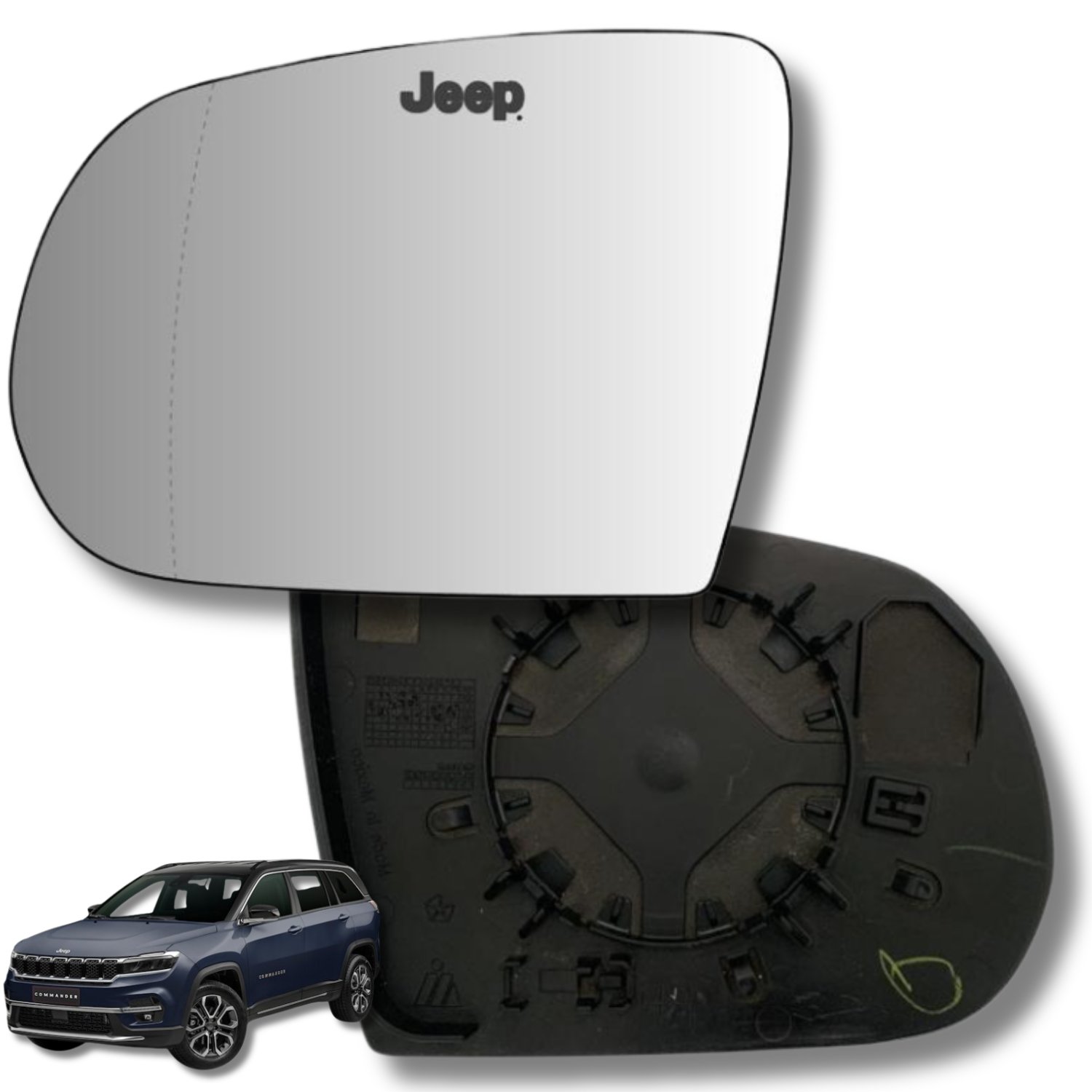 Jeep Commander 2022-2025 Luneta espejo retrovisor Original