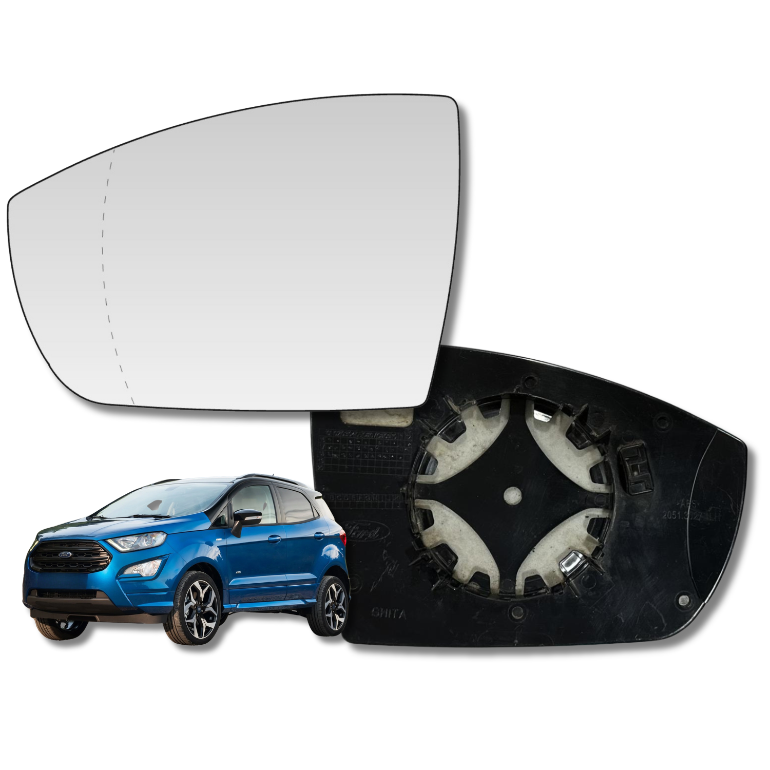 Ford Ecosport 2013-2020 Luneta espejo retrovisor Original