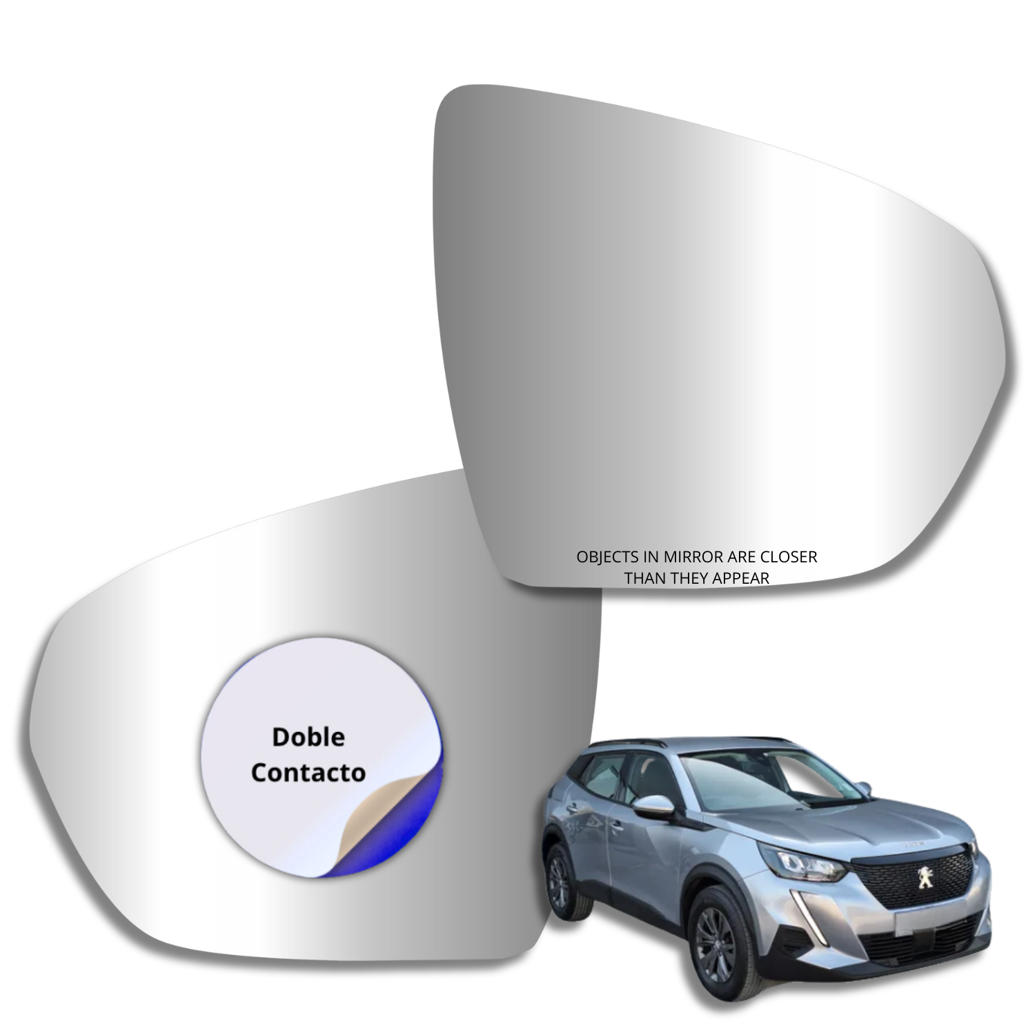 Peugeot 4008 2015-2022 Luneta Espejo Retrovisor sin sensor - Image 2