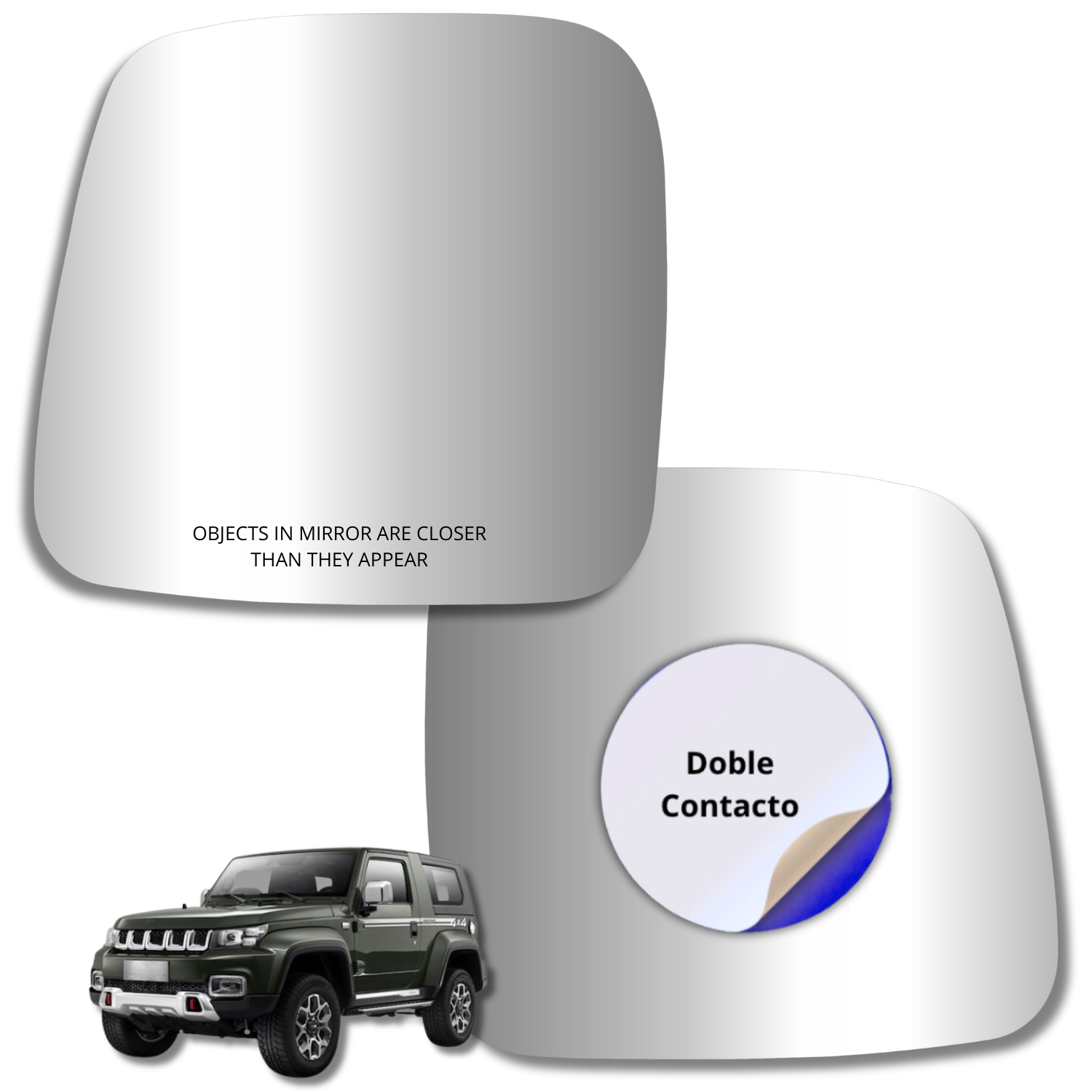 Baic BJ40 2023- Luneta espejo retrovisor Alternativo