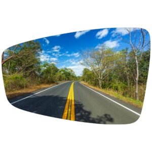 MG 6 2016-2022 Luneta espejo retrovisor Alternativo