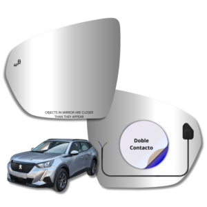 Peugeot 4008 2015-2022 Luneta Espejo Retrovisor con sensor