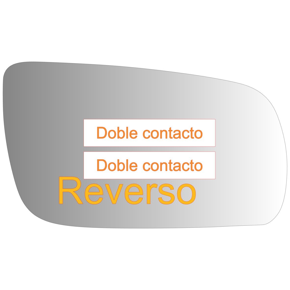 Volkswagen Bora 2001-2010 Luneta espejo retrovisor Alternativo - Image 4