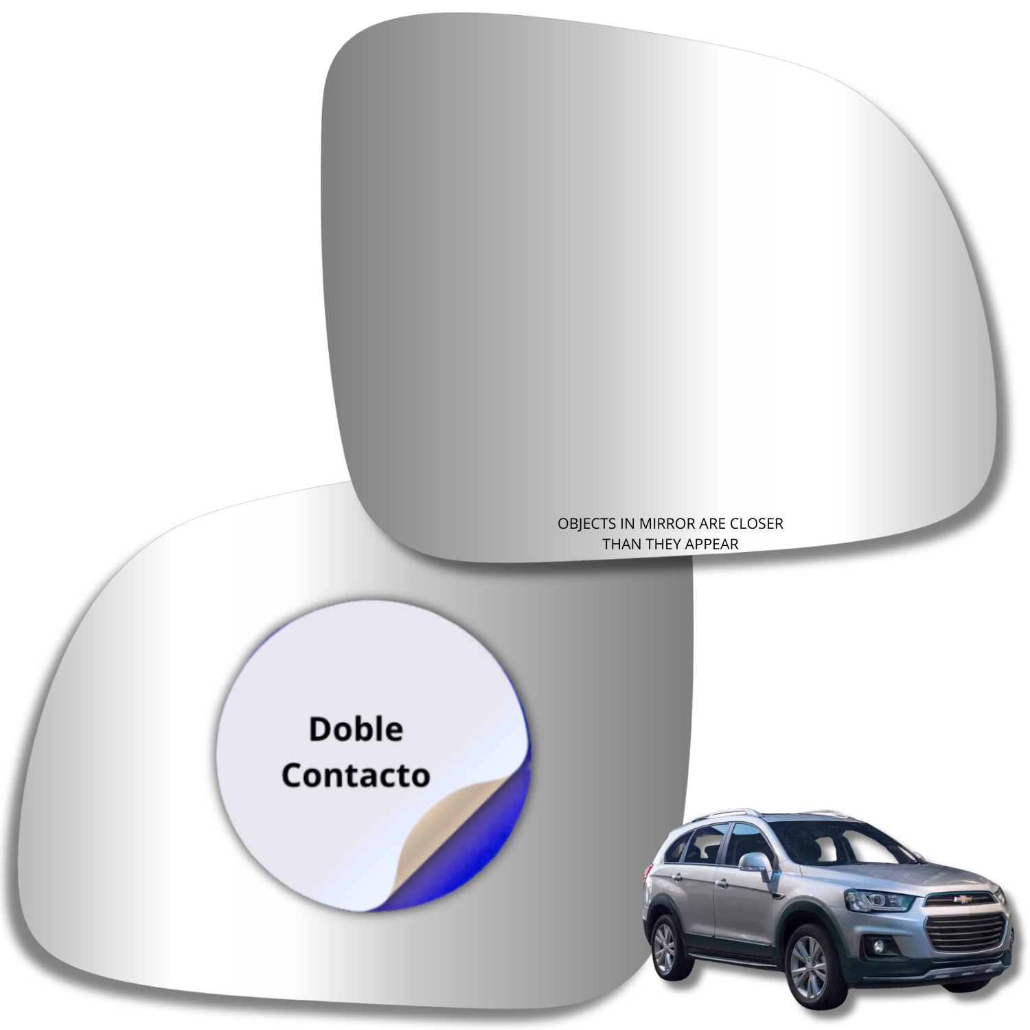 Chevrolet Captiva 2007-2018 Luneta espejo retrovisor Alternativo - Image 4