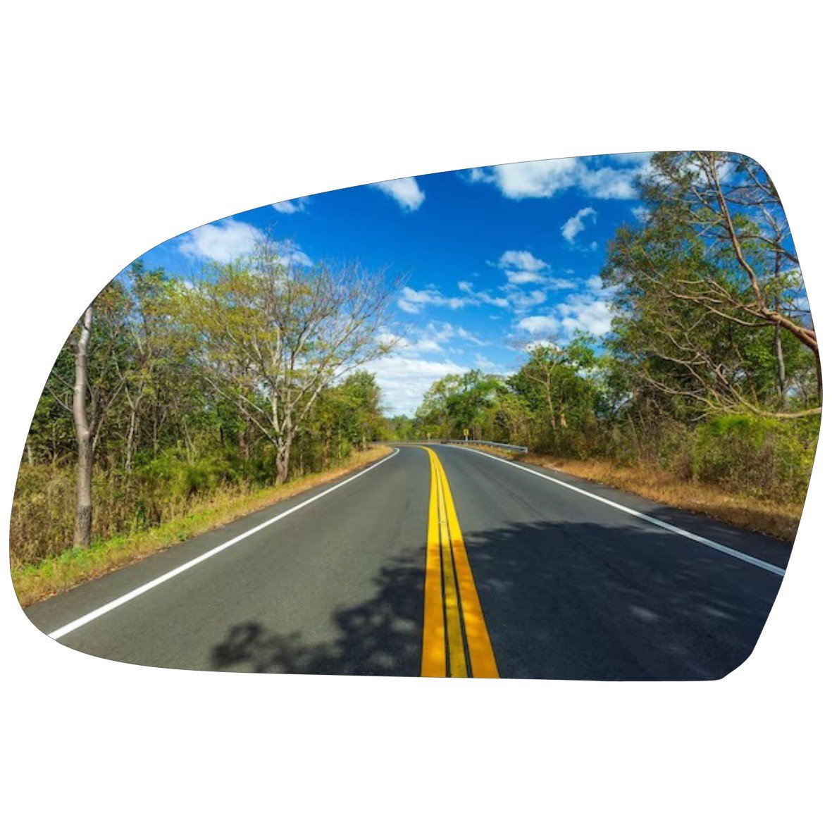 Skoda Octavia 2009-2013 Luneta espejo retrovisor Alternativo