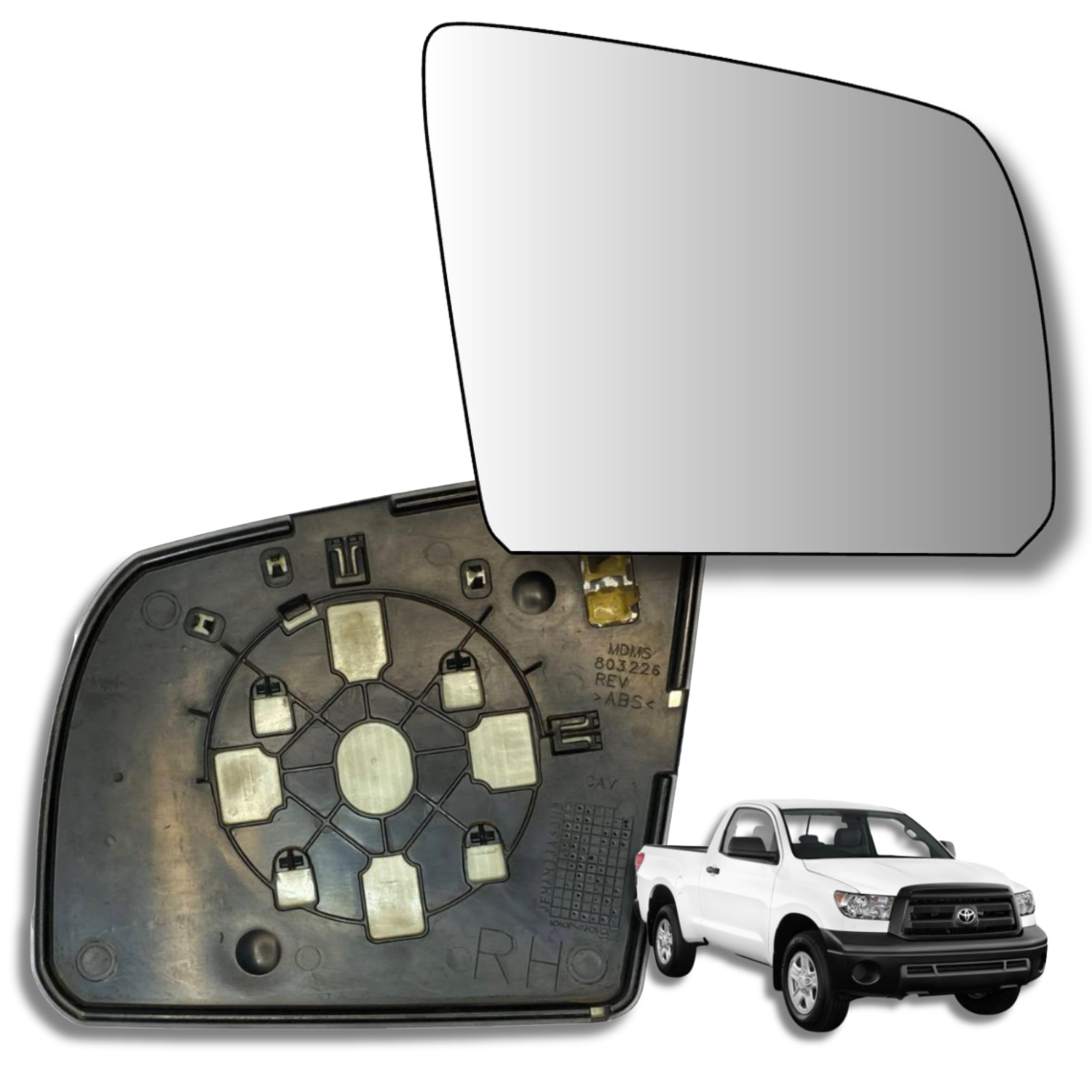 Toyota Tundra 2007-2013 Luneta espejo retrovisor Original - Image 3