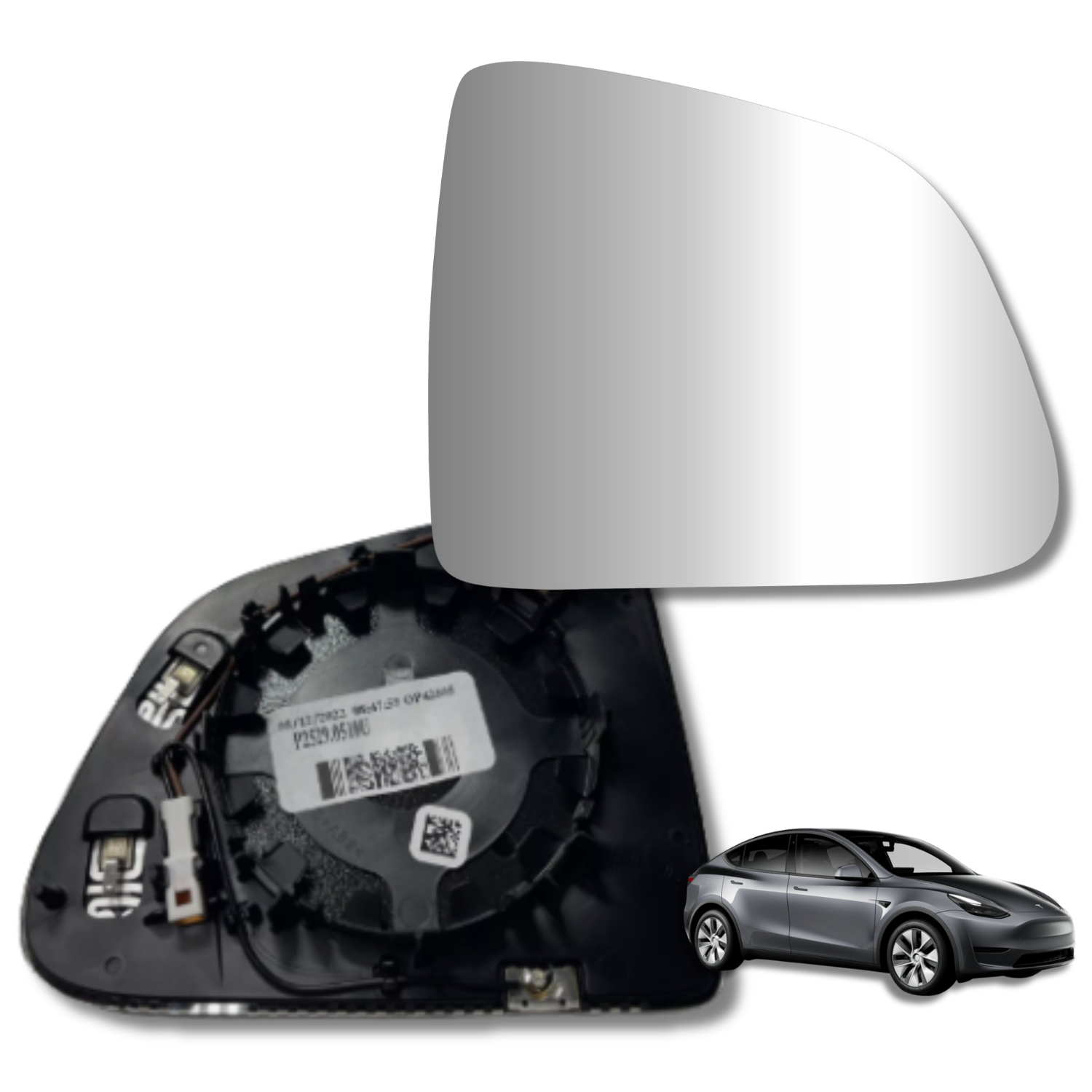 Tesla MODEL Y 2020 - 2025 Espejo Retrovisor Original Sin Sensor