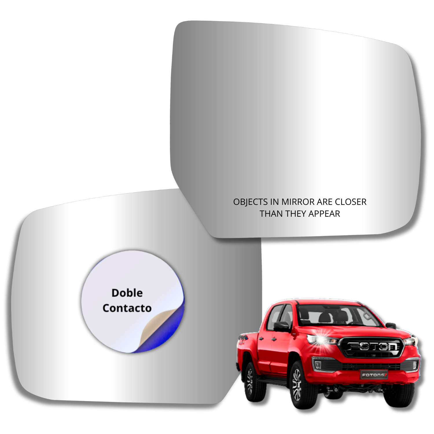 Foton G7 2023-2025 Luneta Espejo Retrovisor Alternativo - Image 2