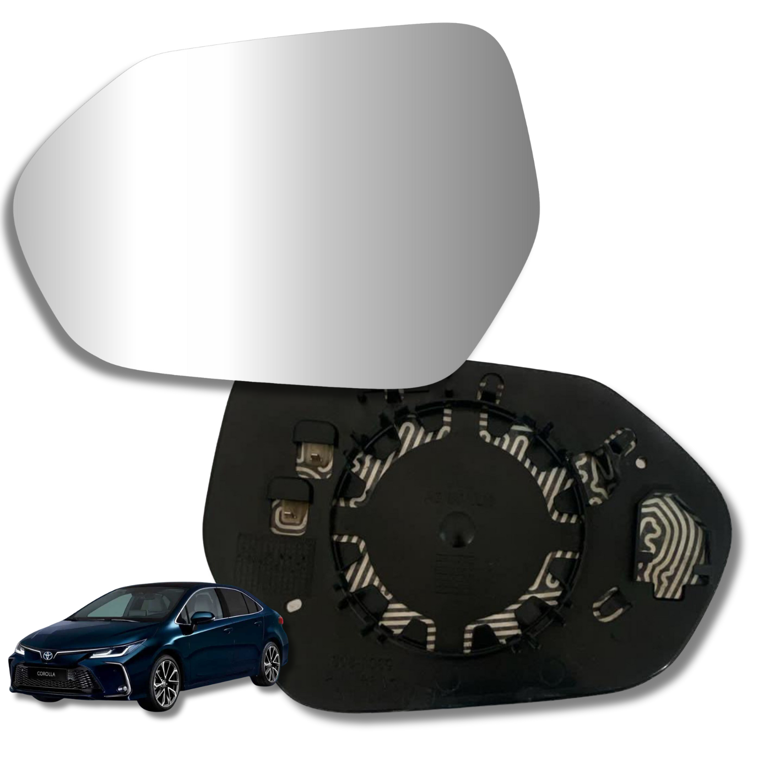 Toyota Corolla 2018-2025 Luneta Espejo Retrovisor Original - Image 4