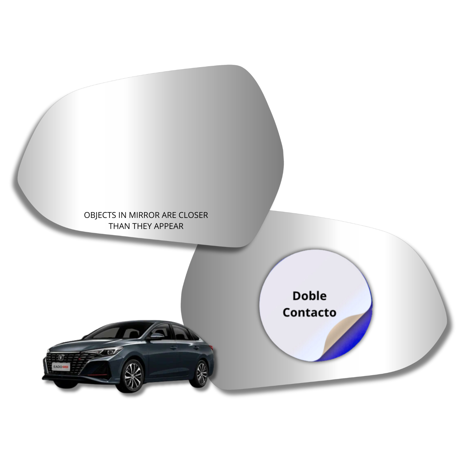 Changan Eado 2014-2023 Verificar con foto Luneta espejo retrovisor Alternativo