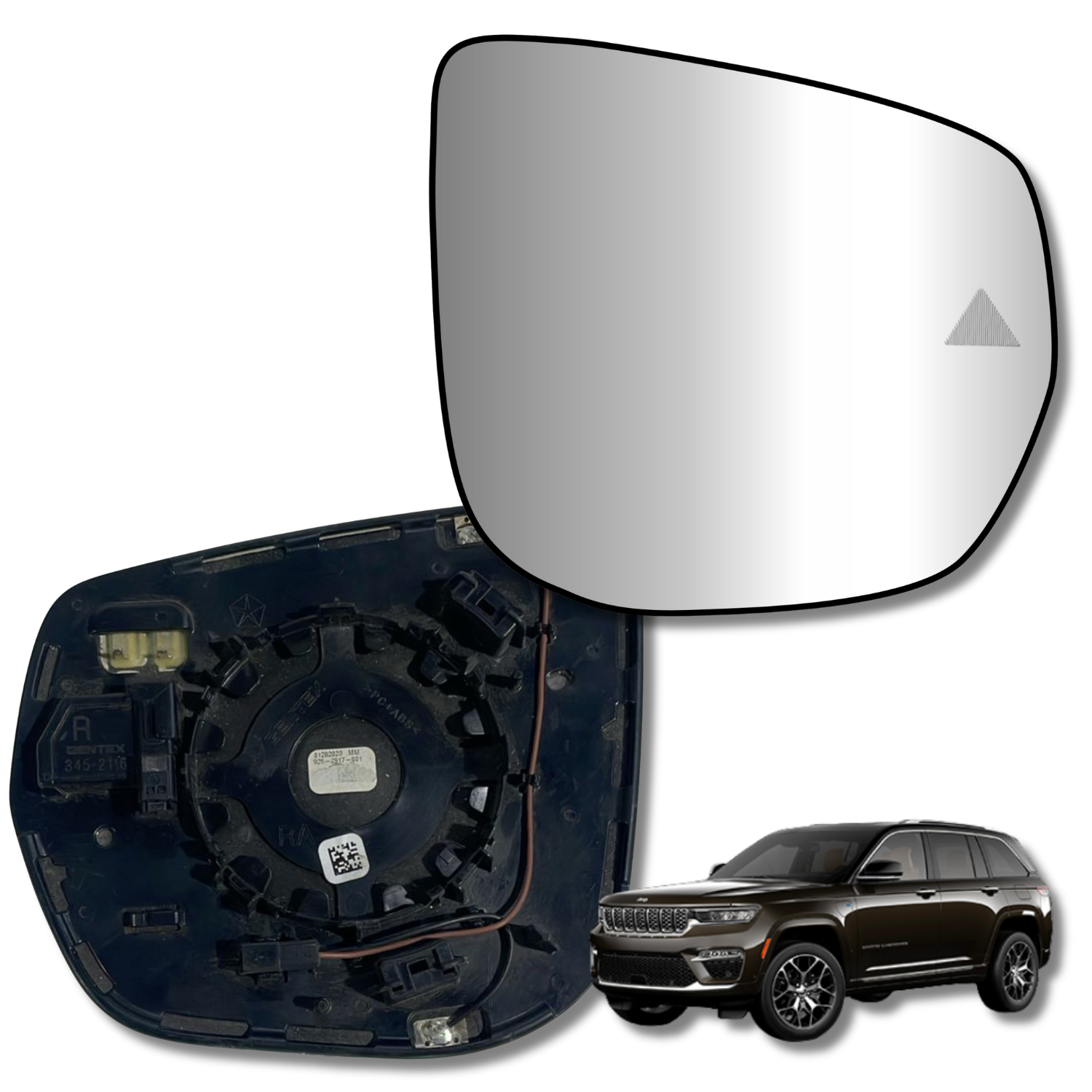 Jeep Grand Cherokee 2023-2025 Espejo Original con Sensor de Punto Ciego - Image 2