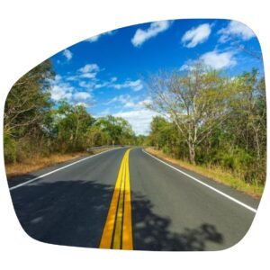 Land Rover Discovery 1355 2013-2017 Luneta espejo retrovisor Alternativo