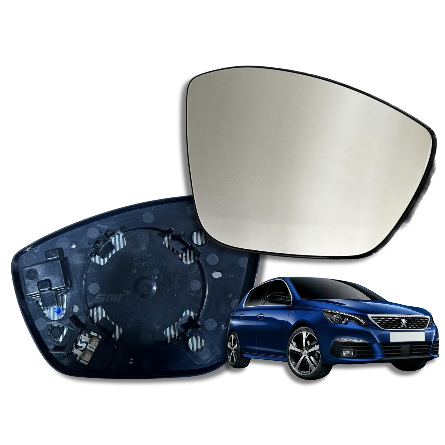 Peugeot 308 2014-2021 Luneta espejo retrovisor Original - Image 3