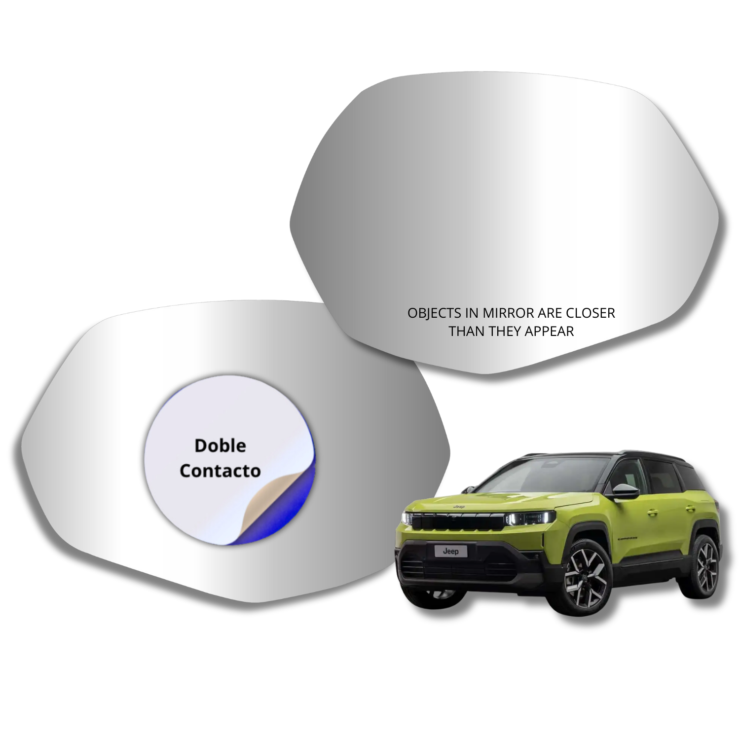 Jeep Compass 2025- Luneta Espejo Retrovisor Alternativo - Image 2