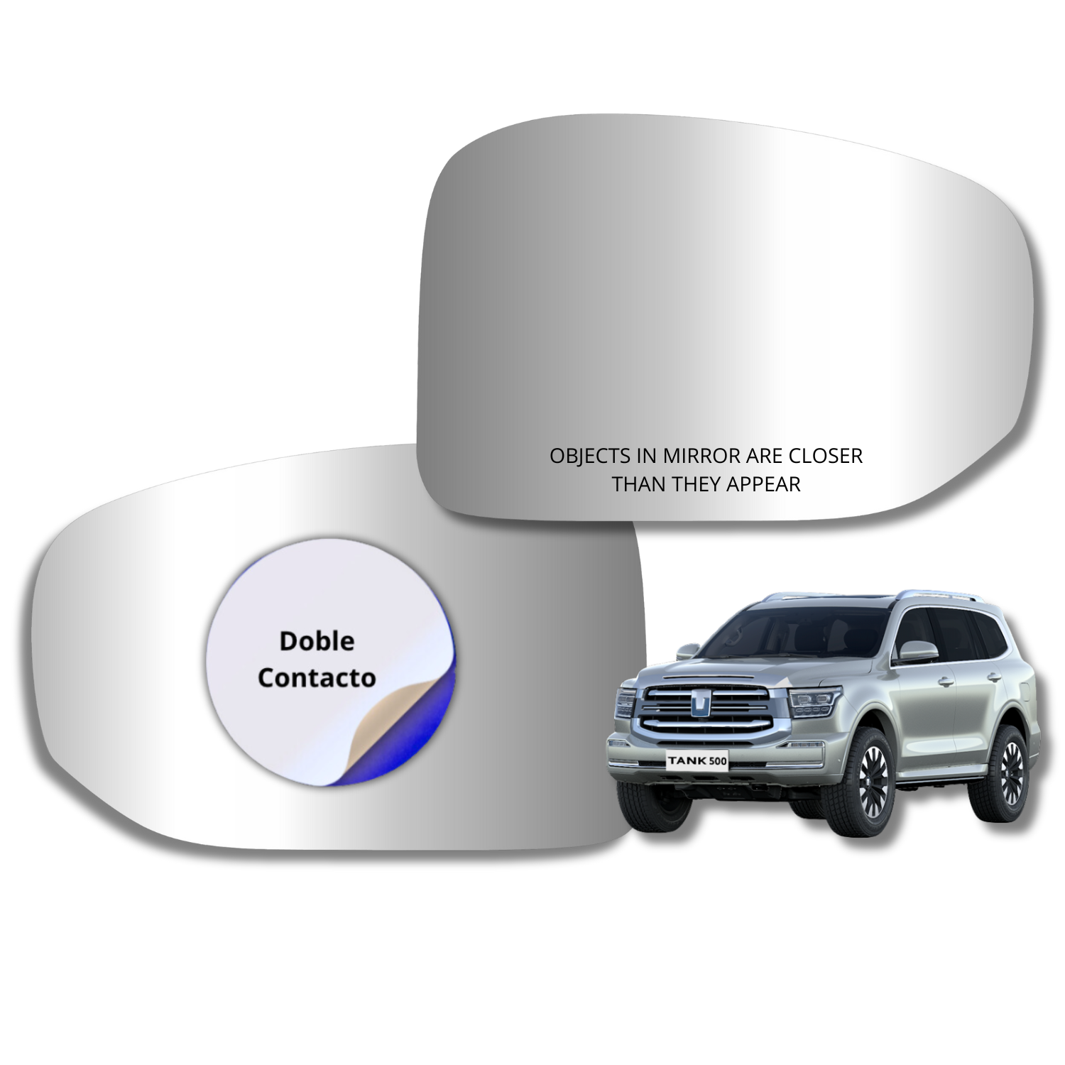 Great Wall Tank 500 2023- Luneta Espejo Retrovisor Alternativo - Image 2