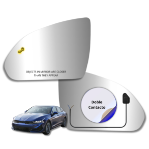 Kia Optima 2016-2026 Luneta Espejo Retrovisor con sensor
