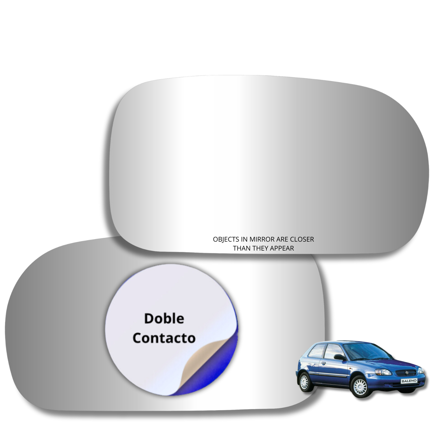 Suzuki Baleno 1995-2002 Luneta espejo retrovisor Alternativo - Image 2