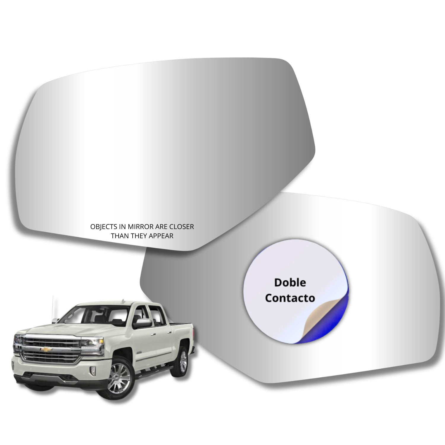 Chevrolet Silverado 2015-2018 espejo retrovisor Alternativo - Image 4