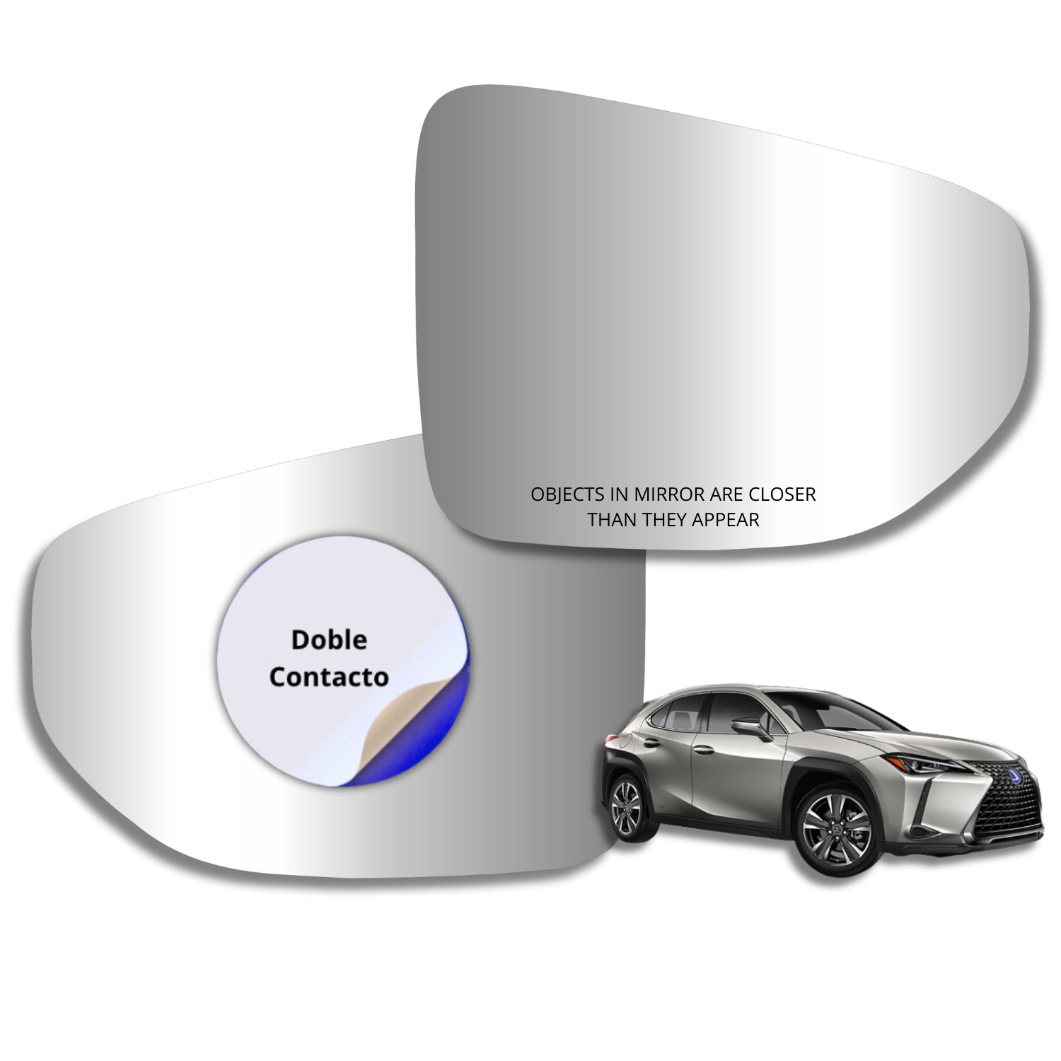 Lexus UX 250 2020-2025 Luneta Espejo Retrovisor sin sensor - Image 2