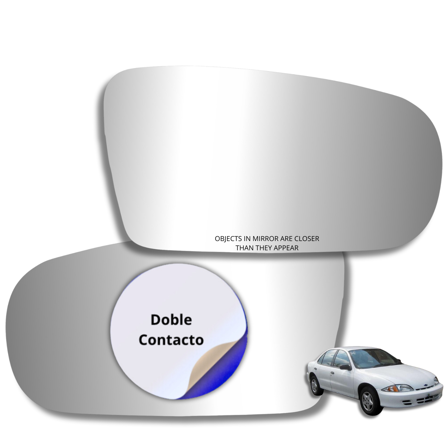 Chevrolet Cavalier 1995-2005 Luneta espejo retrovisor Alternativo - Image 2