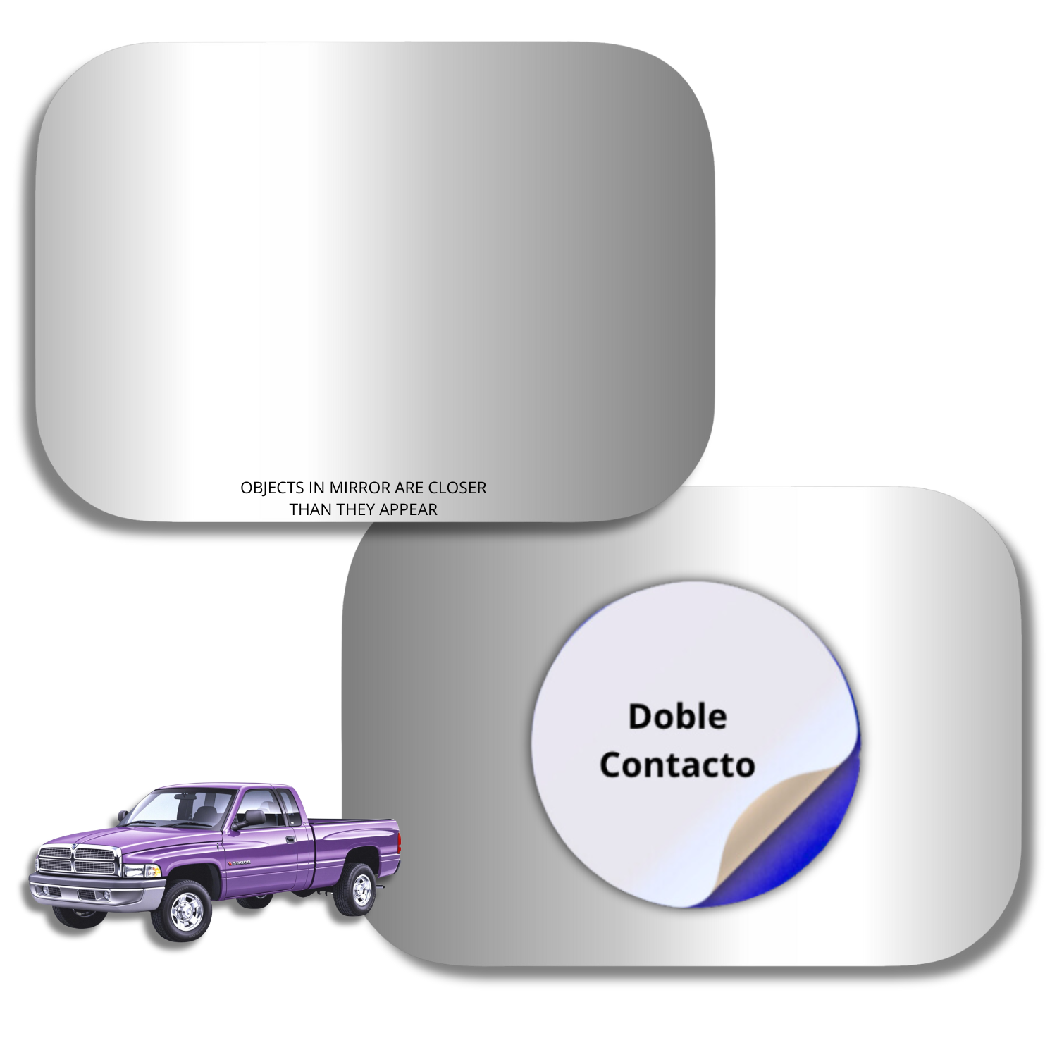 Dodge Ram 1500 1994-2002 Luneta espejo retrovisor Alternativo